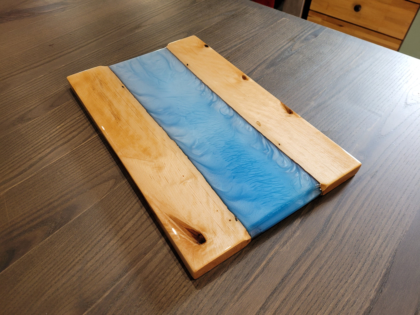 Epoxy River Cutting Board