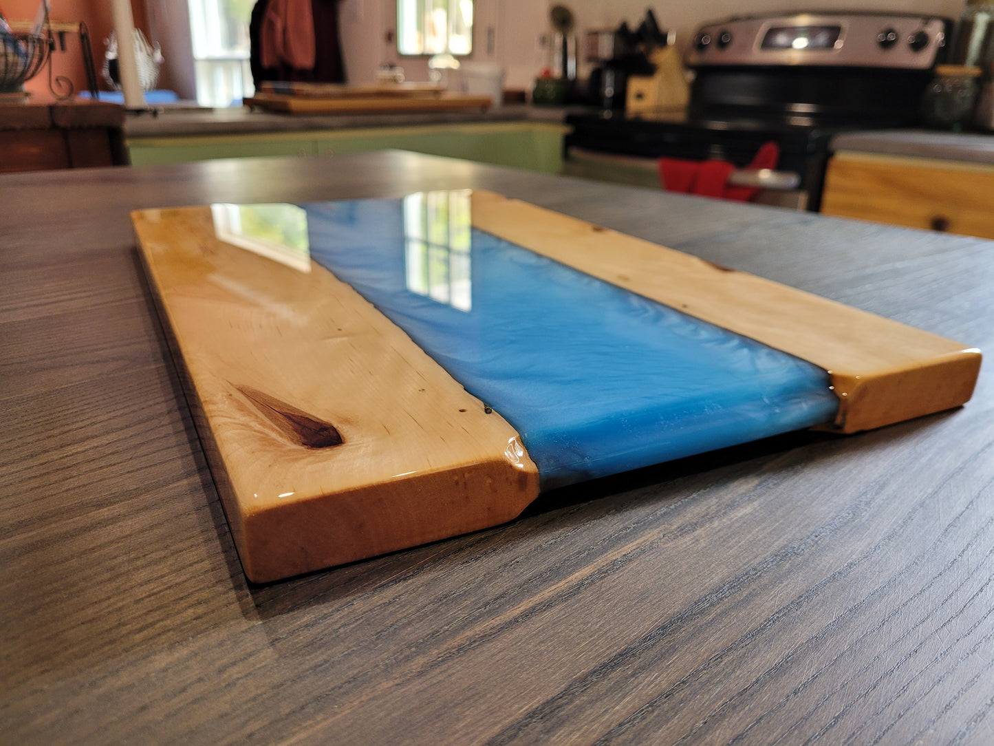 Epoxy River Cutting Board
