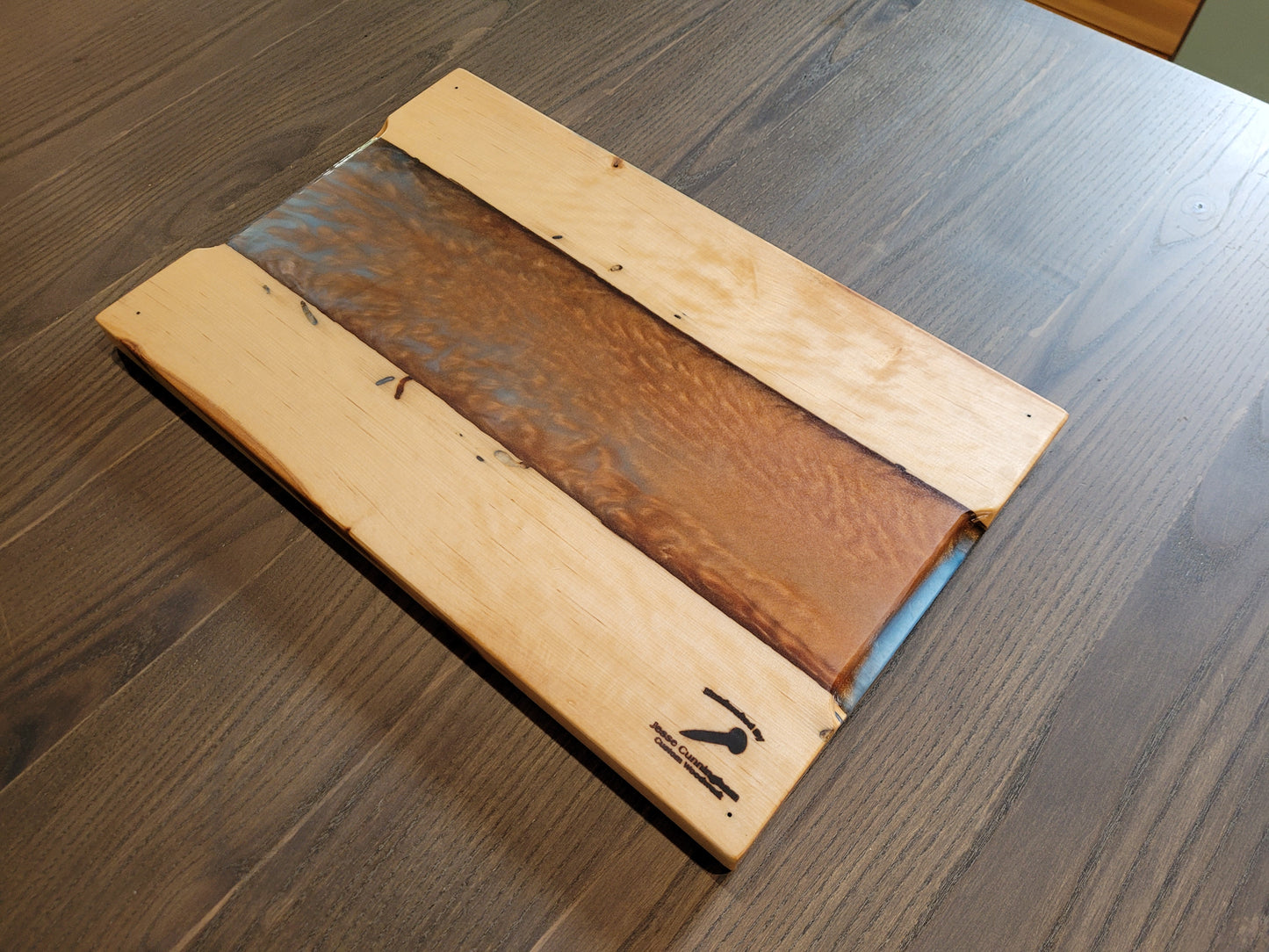 Epoxy River Cutting Board